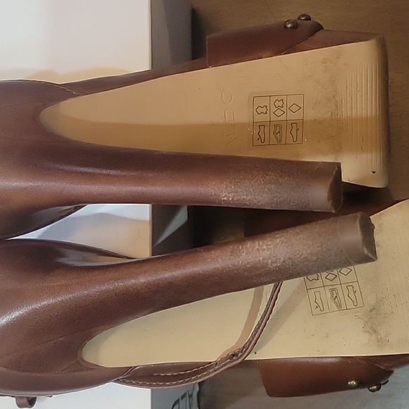 Aldo Laraa Platform Heel Peep toe sandals - Picture 5 of 5